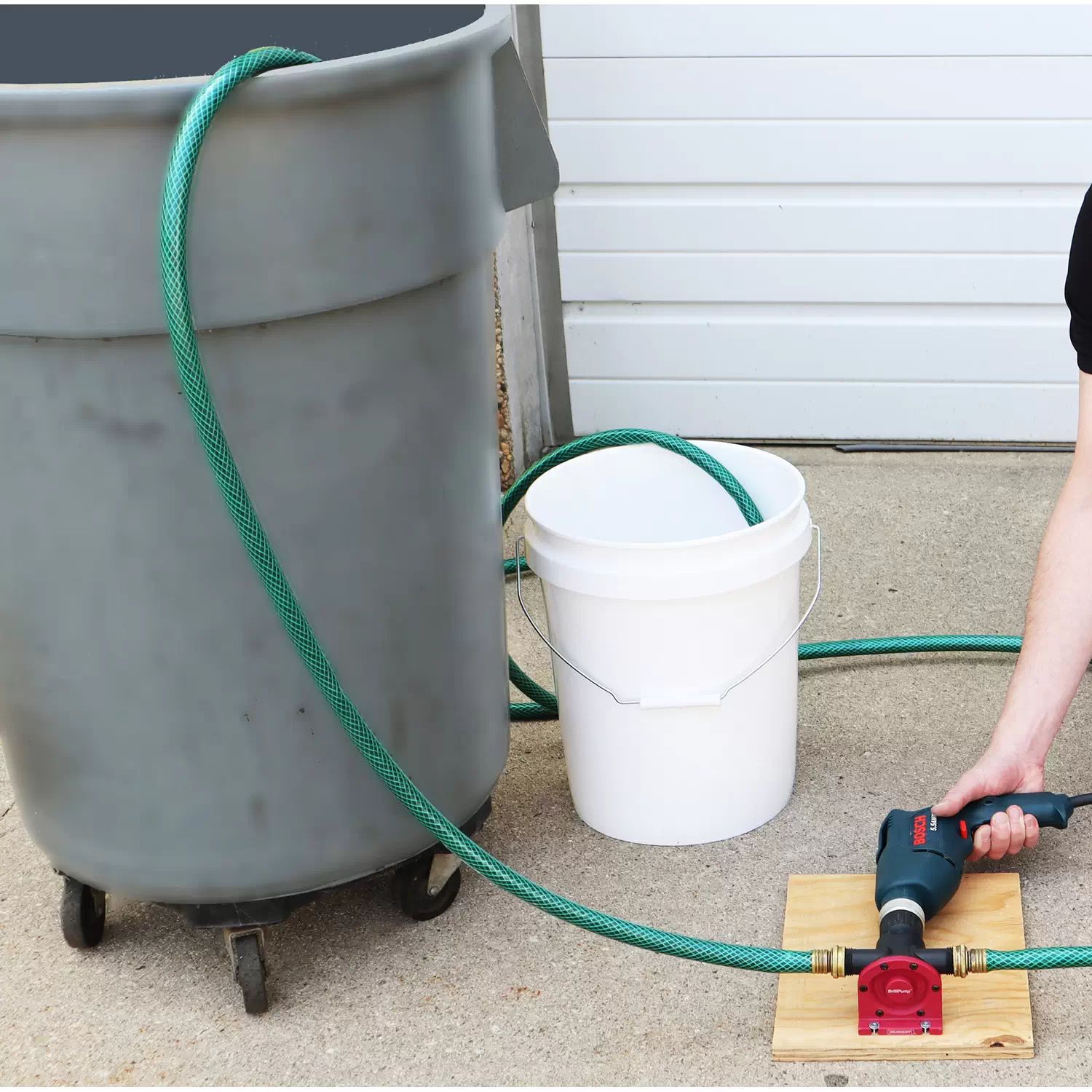 Milescraft 1314 DrillPump750 Self Priming Multi Purpuse Water Transfer Drill Pump